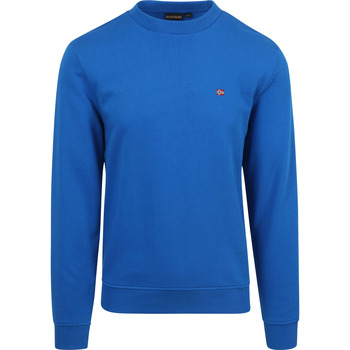 Textiel Heren Sweaters / Sweatshirts Napapijri Sweater Blauw Blauw