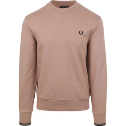 Textiel Heren Sweaters / Sweatshirts Fred Perry Sweater Logo Oud Roze Roze