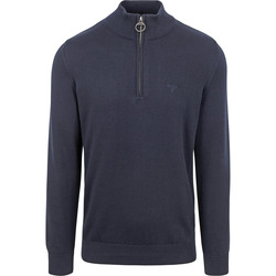 Textiel Heren Sweaters / Sweatshirts Barbour Half Zip Trui Navy Blauw