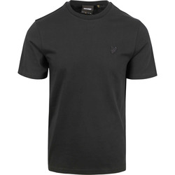 Textiel Heren T-shirts & Polo’s Lyle And Scott T-shirt Plain Zwart Zwart