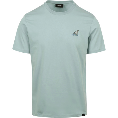 Textiel Heren T-shirts & Polo’s Antwrp T-Shirt Pigeon Lichtblauw Blauw