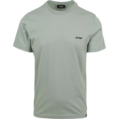 Textiel Heren T-shirts & Polo’s Antwrp T-Shirt Flower Lichtgroen Groen