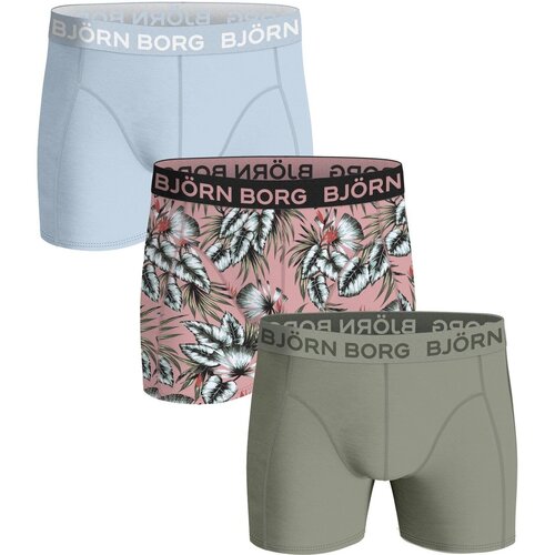Ondergoed Heren BH's Björn Borg Björn Borg Boxershorts 3-Pack Multicolour Multicolour
