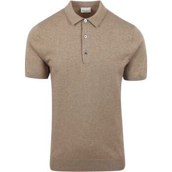 Textiel Heren T-shirts & Polo’s Profuomo Poloshirt Luxury Beige Beige