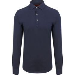 Textiel Heren T-shirts & Polo’s Suitable Camicia Poloshirt Navy Blauw