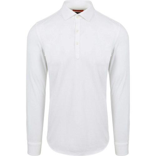 Textiel Heren T-shirts & Polo’s Suitable Camicia Poloshirt Wit Wit