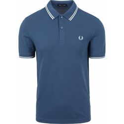 Textiel Heren T-shirts & Polo’s Fred Perry Polo M3600 Mid Blauw U91 Blauw