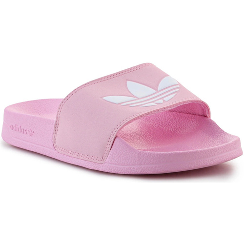 Schoenen Dames Leren slippers adidas Originals Adidas Adilette Lite W FU9139 Roze