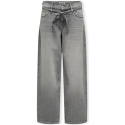 Textiel Dames Straight jeans Only Gianna Jeans - Medium Grey Denim Grijs