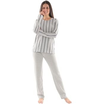 Textiel Dames Pyjama's / nachthemden Christian Cane MILANO Grijs