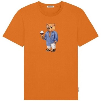 Textiel Heren T-shirts korte mouwen Baron Filou THE YACHT OWNER Oranje