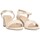 Schoenen Dames Sandalen / Open schoenen Etika 73654 Beige