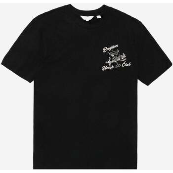 Textiel Heren T-shirts & Polo’s Ben Sherman Brighton beach club tee Zwart