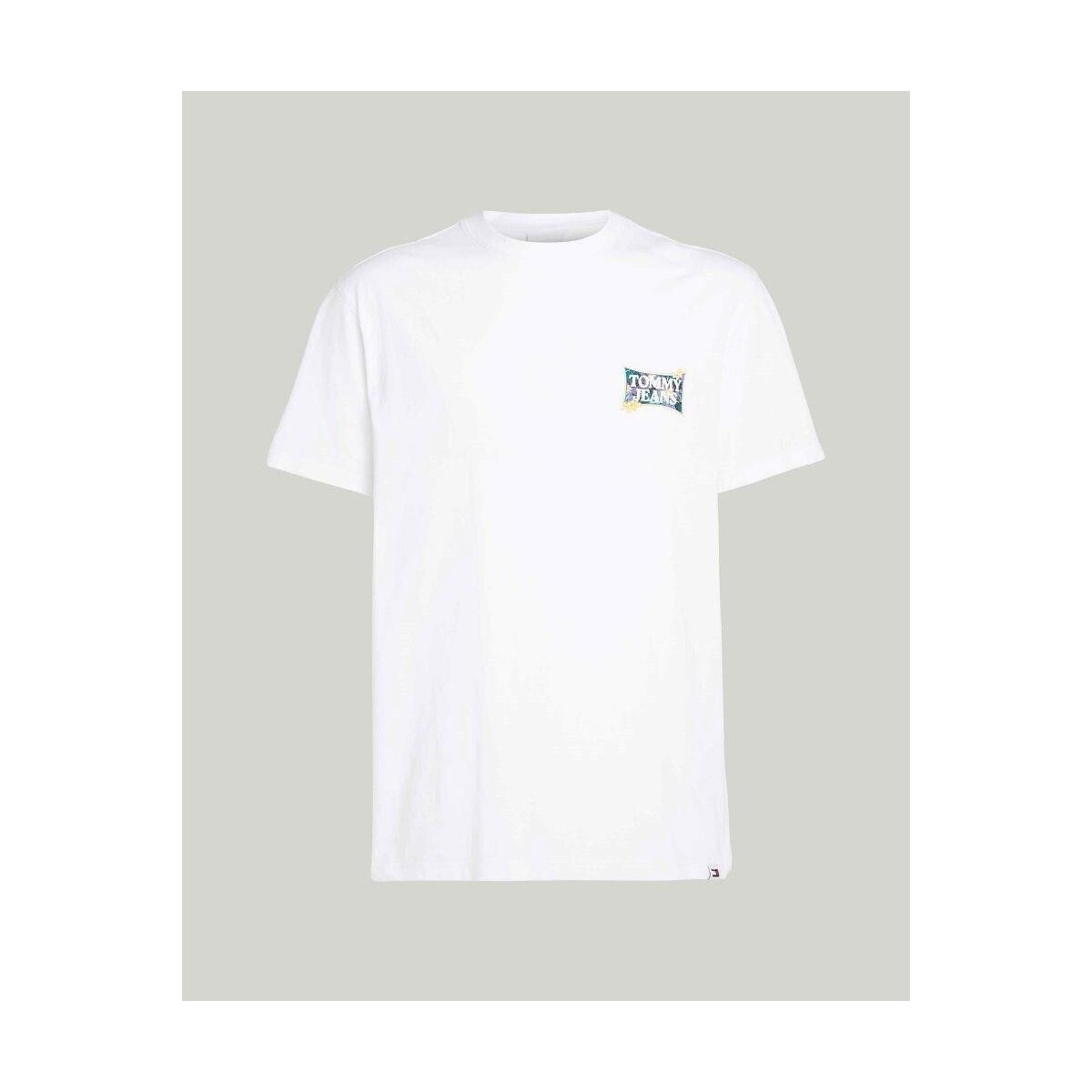Textiel Heren T-shirts korte mouwen Tommy Hilfiger DM0DM18562YBR Wit