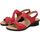 Schoenen Dames Sandalen / Open schoenen Mephisto PARIS Rood
