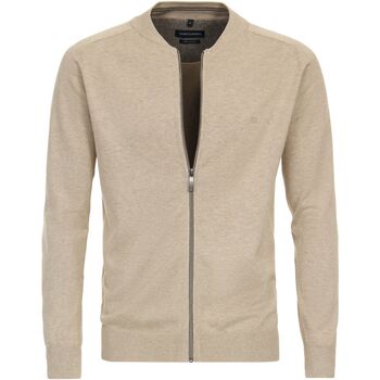 Textiel Heren Sweaters / Sweatshirts Casa Moda Vest Zip Beige Beige