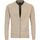 Textiel Heren Sweaters / Sweatshirts Casa Moda Vest Zip Beige Beige