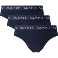 Ondergoed Heren Slips Gant Set van 3 essentiële slips Blauw