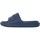 Schoenen Heren slippers Levi's In reliëf gemaakte juni volgende sliders Blauw
