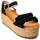 Schoenen Dames Sandalen / Open schoenen Leindia 88173 Zwart