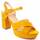 Schoenen Dames Sandalen / Open schoenen Leindia 88201 Geel