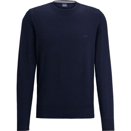 Textiel Heren Sweaters / Sweatshirts BOSS Pullover Pacas Navy Blauw