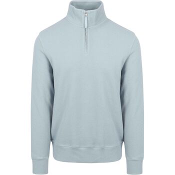 Textiel Heren Sweaters / Sweatshirts Gant Half Zip Trui Lichtblauw Blauw