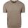 Textiel Heren T-shirts & Polo’s Blue Industry Knitted T-Shirt Melange Taupe Beige