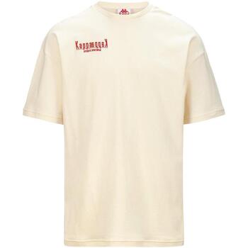 Textiel T-shirts korte mouwen Kappa  Beige