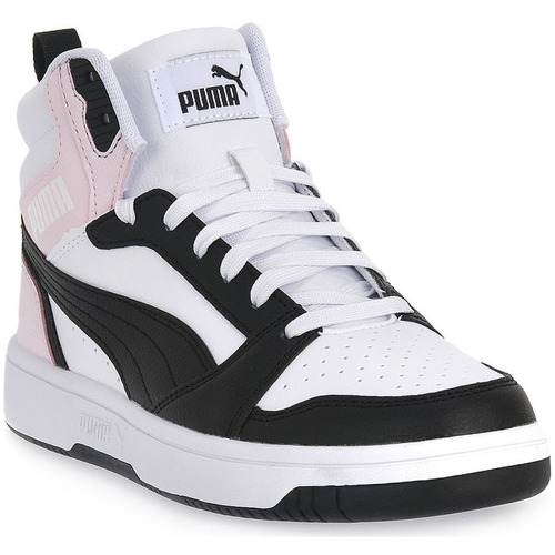 Schoenen Dames Sneakers Puma 13 REBOUND V6 MID JR Wit
