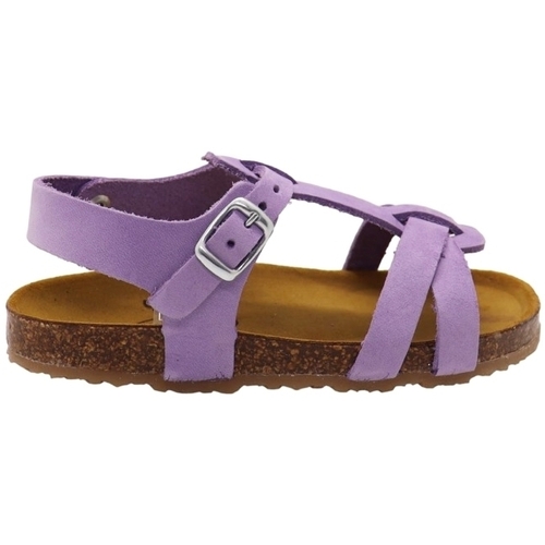 Schoenen Kinderen Sandalen / Open schoenen Plakton Paula Baby Sandals - Glicine Violet