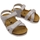 Schoenen Kinderen Sandalen / Open schoenen Plakton Sandra Baby Sandals - Plata Zilver