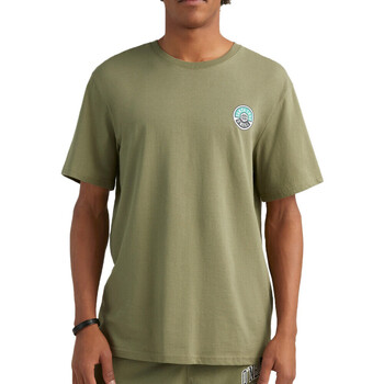 Textiel Heren T-shirts & Polo’s O'neill  Groen