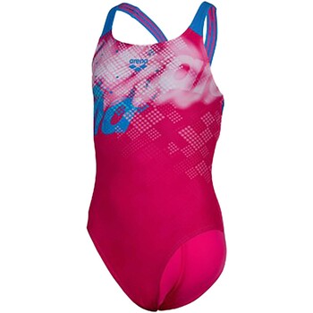 Textiel Meisjes Bikini Arena Girl's  Splash Point Swimsuit V Bac Roze