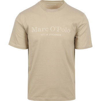 Marc O'Polo T-shirt T-Shirt Logo Beige