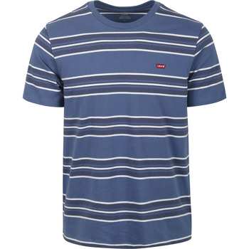Textiel Heren T-shirts & Polo’s Levi's T-Shirt Blauw Streep Multicolour