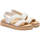 Schoenen Dames Sandalen / Open schoenen HOFF SANDALIA PIEL ROAD OFF WHITE Multicolour