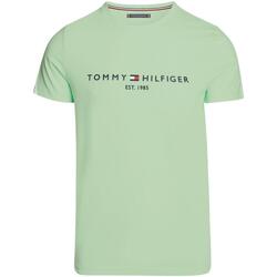Textiel T-shirts korte mouwen Tommy Hilfiger  Groen