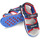 Schoenen Jongens Sandalen / Open schoenen Geox J450QB ANDROID SPIDERMAN SANDALEN Blauw