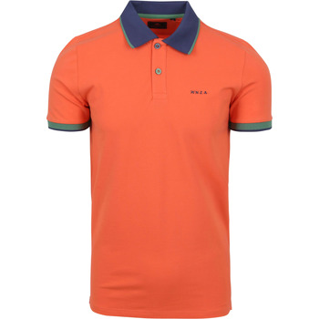New zealand auckland T-shirt NZA Polo Kinloch Oranje
