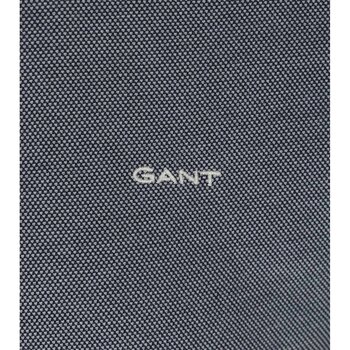 Gant Shield Oxford Piqué Poloshirt Navy Blauw