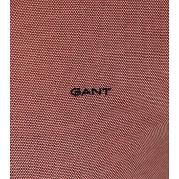 Gant Shield Oxford Piqué Poloshirt Rood Rood