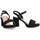 Schoenen Dames Sandalen / Open schoenen Etika 73740 Zwart