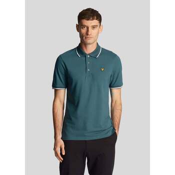 Lyle & Scott Tipped polo shirt Wit