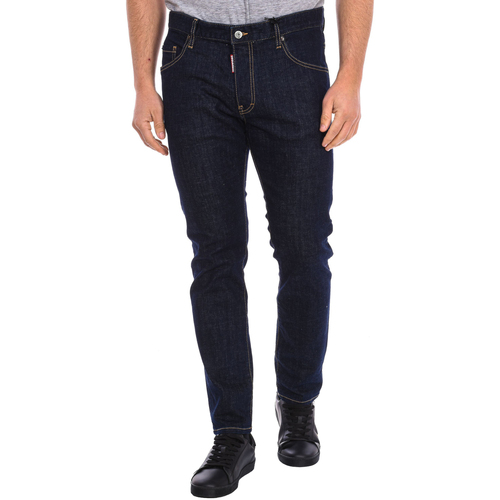 Textiel Heren Broeken / Pantalons Dsquared S71LB1343-S30664-470 Blauw