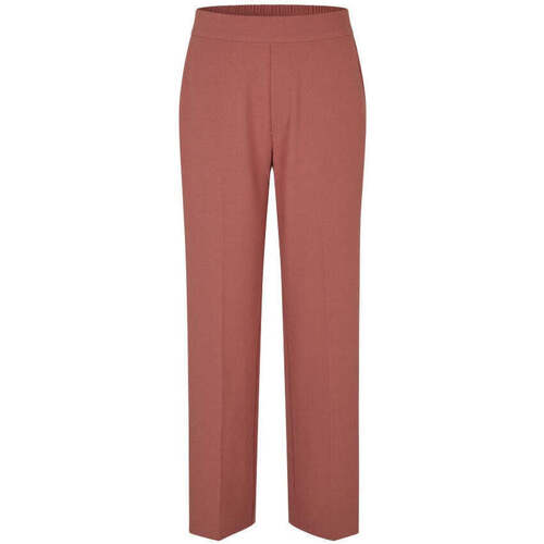 Textiel Dames Broeken / Pantalons Mbym Roze Nina pants Canyon Rose Roze