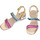 Schoenen Dames Sandalen / Open schoenen Exé Shoes SANDAAL KATY237 Multicolour
