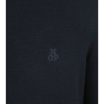 Marc O'Polo Pullover Structuur Navy Blauw