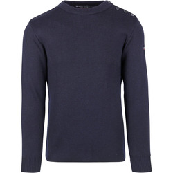 Textiel Heren Sweaters / Sweatshirts Armor Lux Fouesnant Trui Wol Navy Blauw