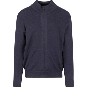 Textiel Heren Sweaters / Sweatshirts Armor Lux Kerlouan Vest Wol Navy Blauw